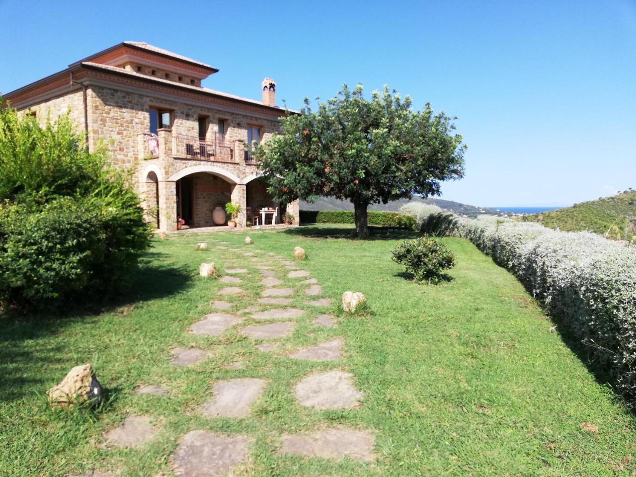 Sulle Onde Della Collina Vila Montecorice Exterior foto